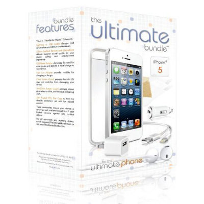 Ultimate 7 in 1 Accessory Bundle for iPhone 5